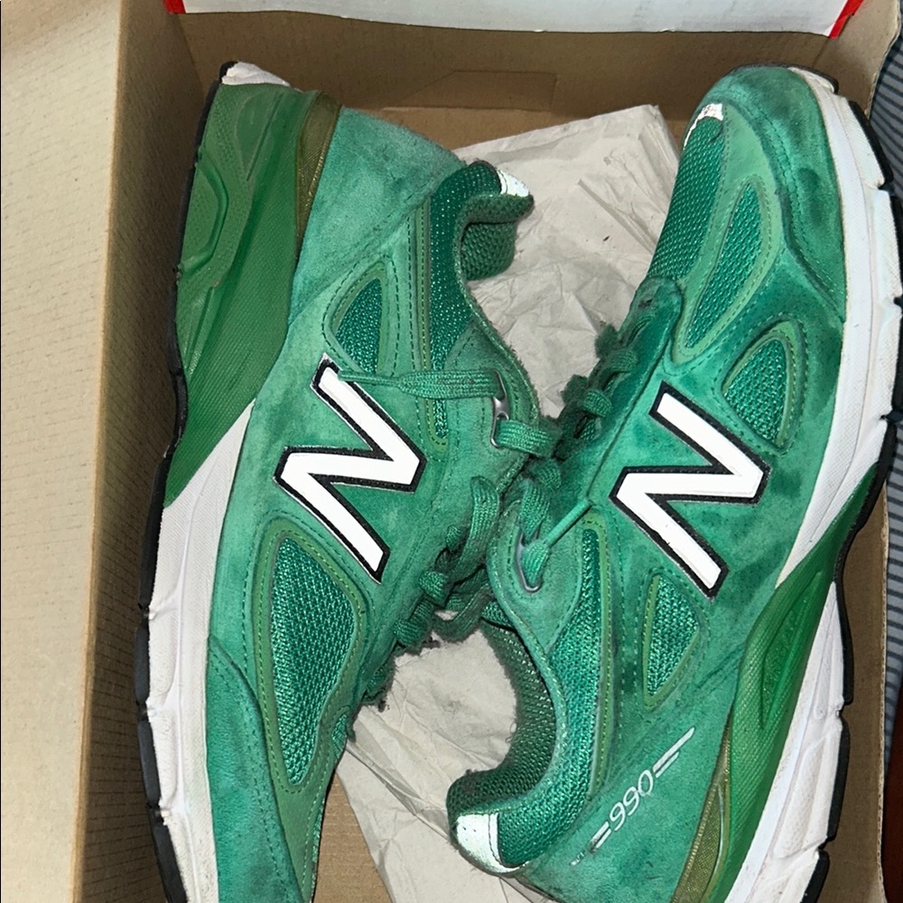 New Balance Emerald Green Running Shoes